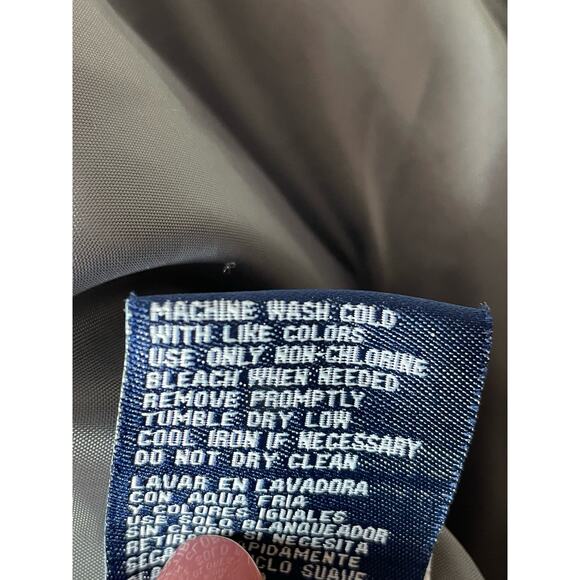 UW University of Washington Huskies Mens Fleece Vest Large Gray Gill Carl Banks - Picture 4 of 6